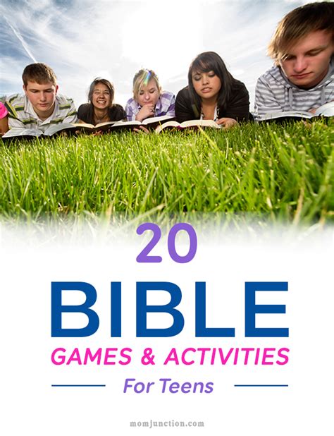 15+ Engaging Bible Games & Activities For Teens .